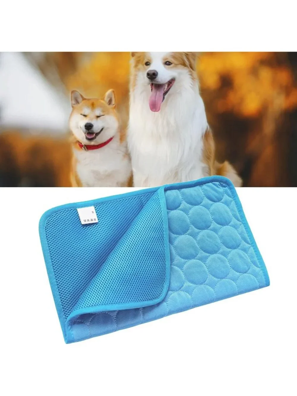 Dog Cooling Mat Pet Cooling Pads Dogs & Cats Pet Cooling Blanket for Outdoor Car
